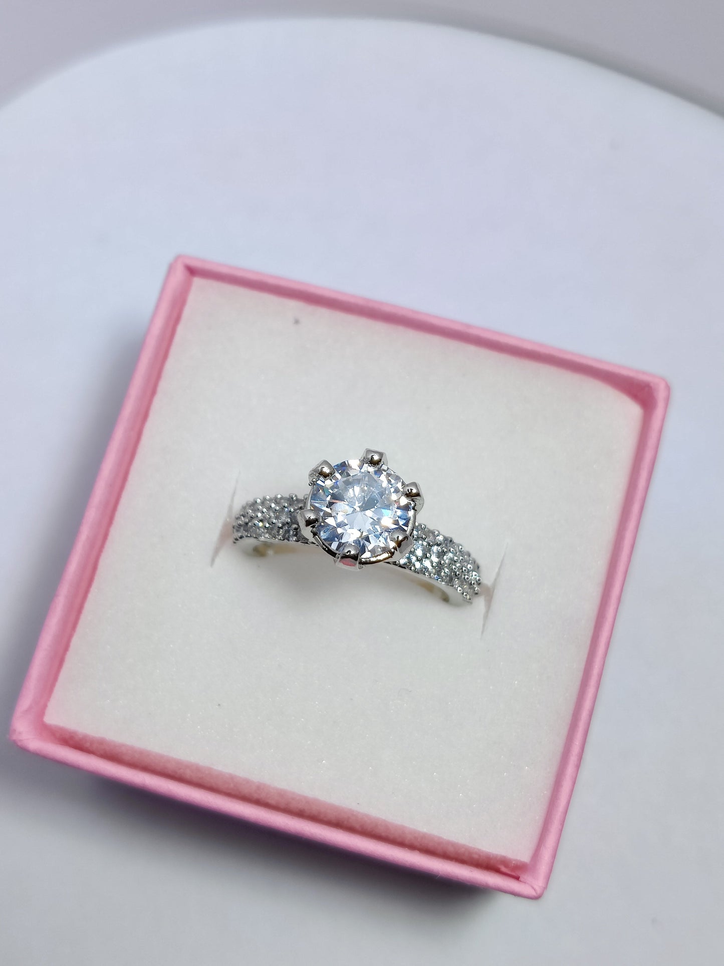 Silver Trilinear Ring