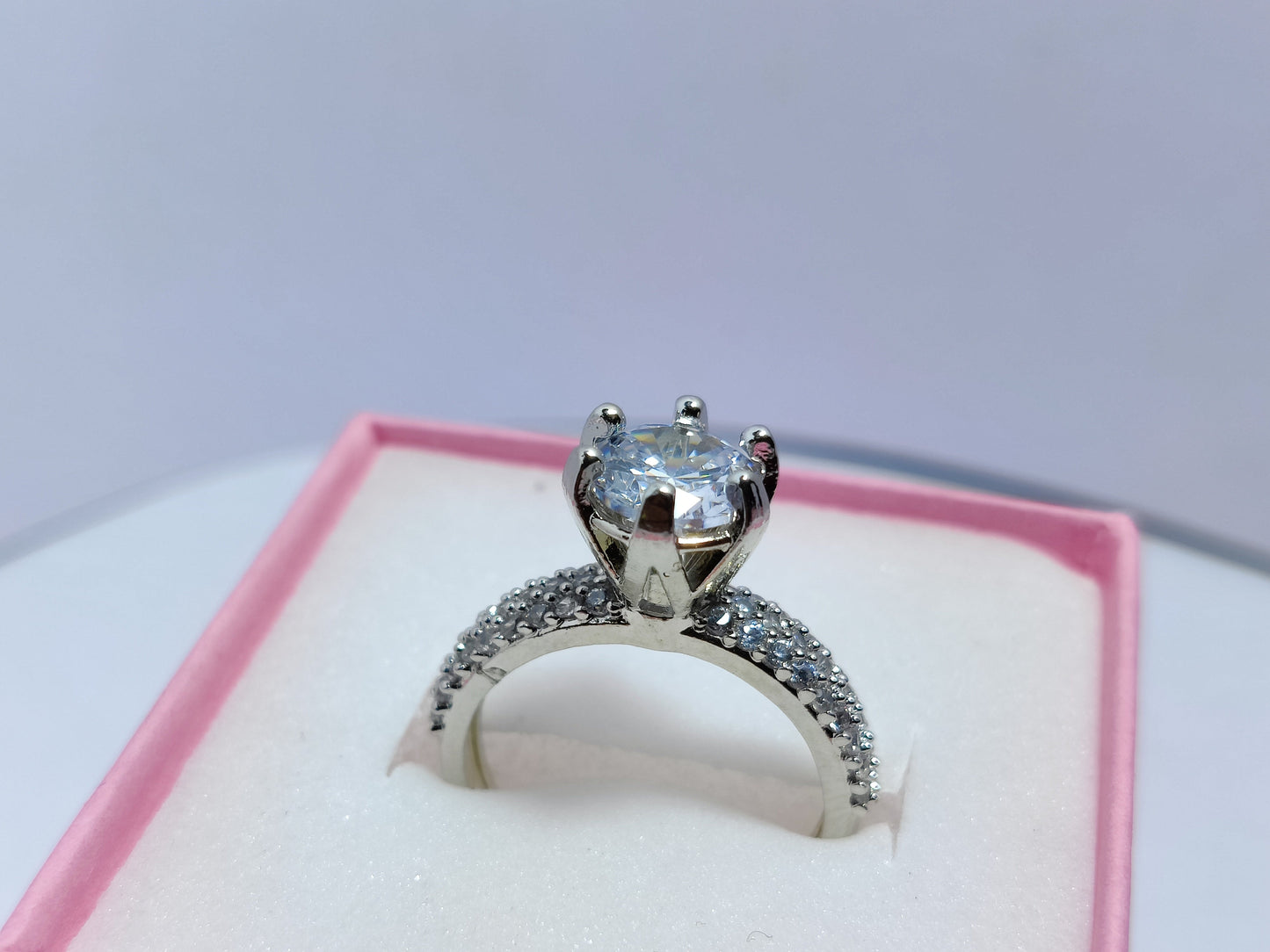 Silver Trilinear Ring