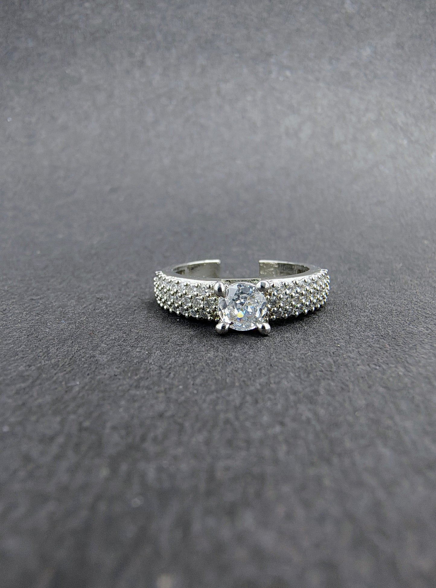 Silver Passionate Love Ring