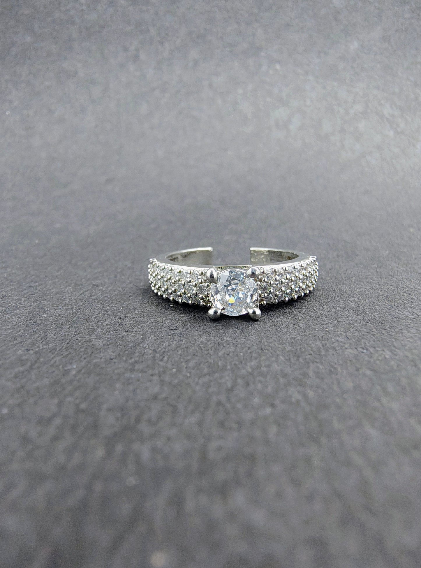 Silver Passionate Love Ring