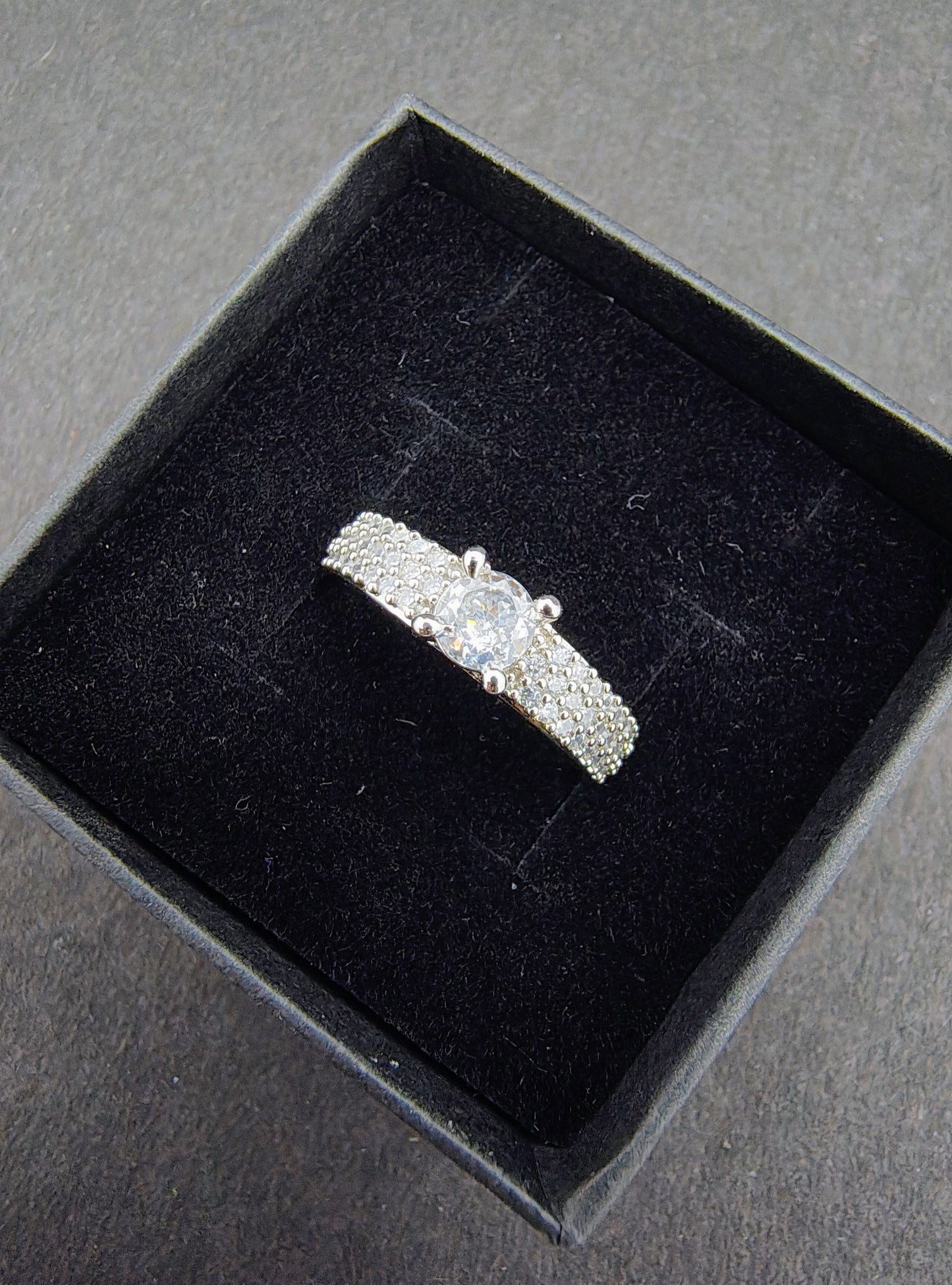 Silver Passionate Love Ring
