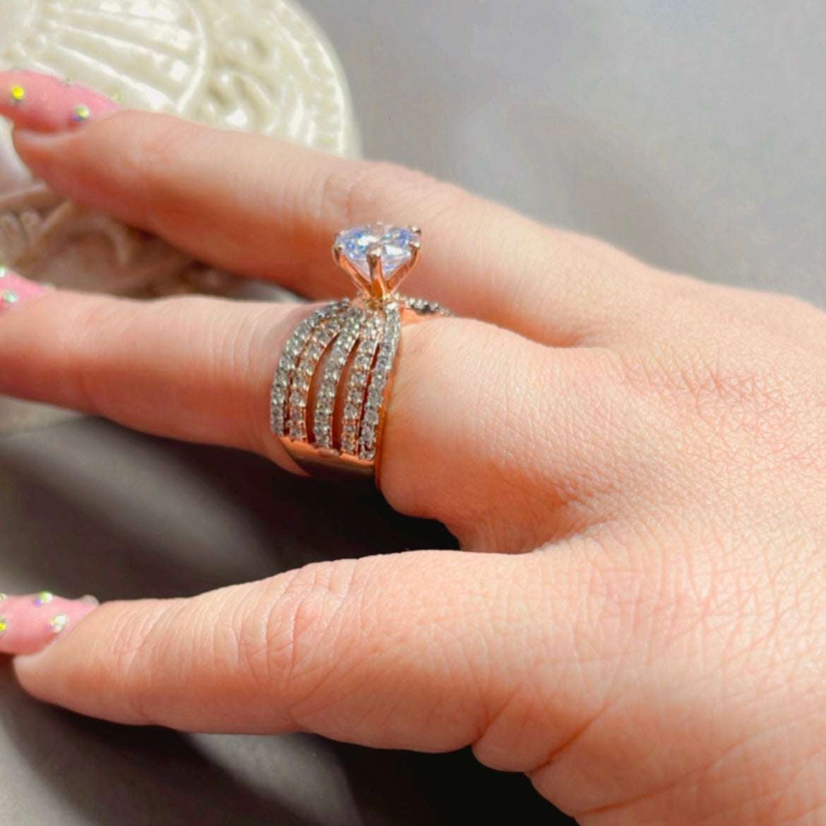 Silver Sash Ring