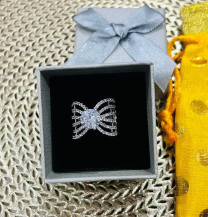 Silver Sash Ring