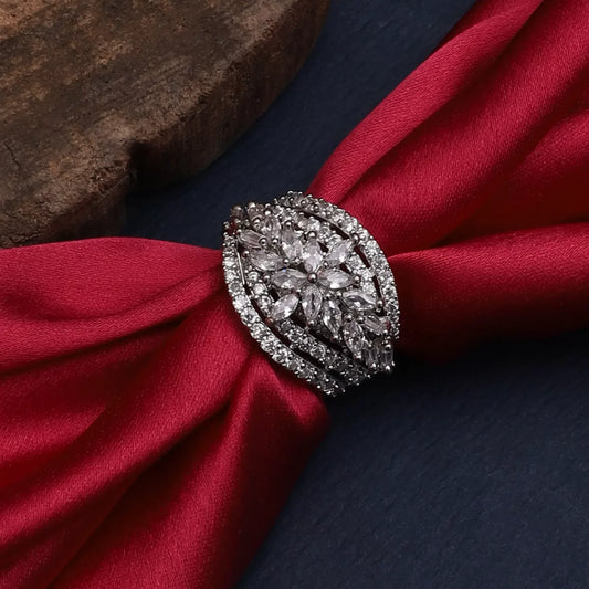 Silver Jovian Moons Ring