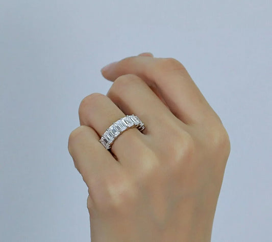 Silver Zircon Vintage Ring