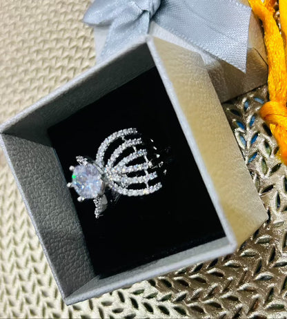 Silver Sash Ring