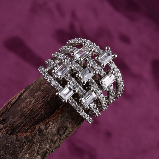 Silver All About Love Ring