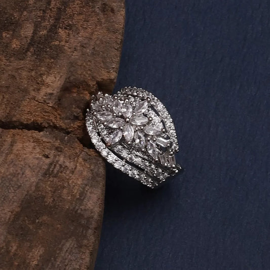 Silver Jovian Moons Ring