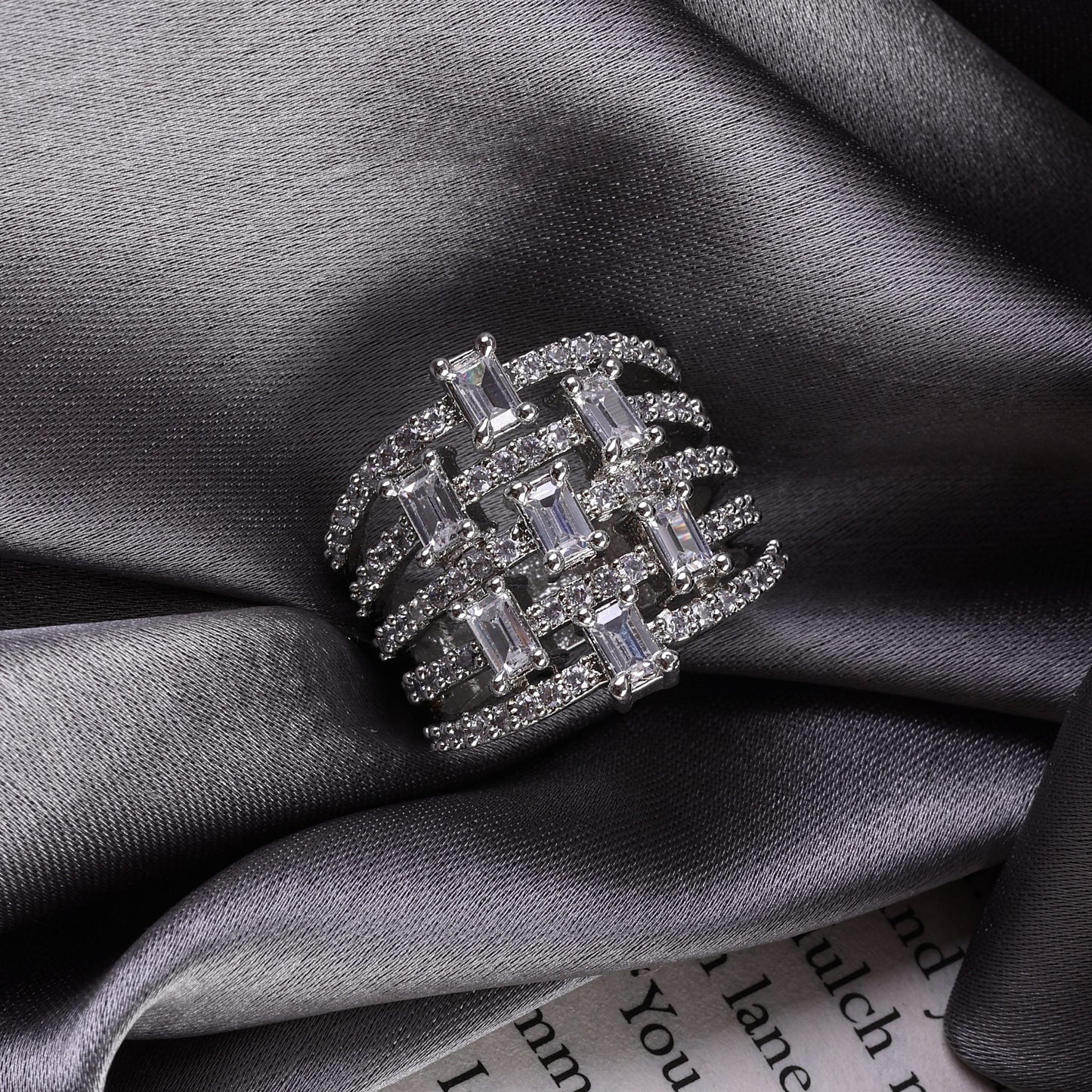 Silver All About Love Ring