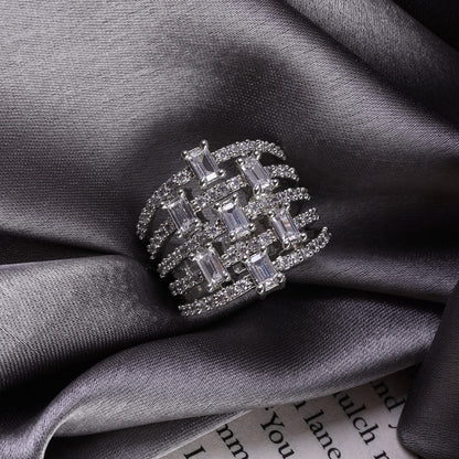 Silver All About Love Ring