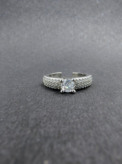 Silver Passionate Love Ring