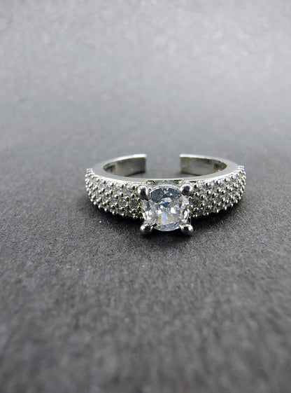 Silver Passionate Love Ring