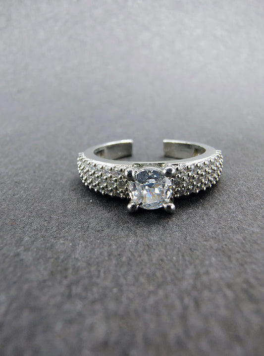 Silver Passionate Love Ring