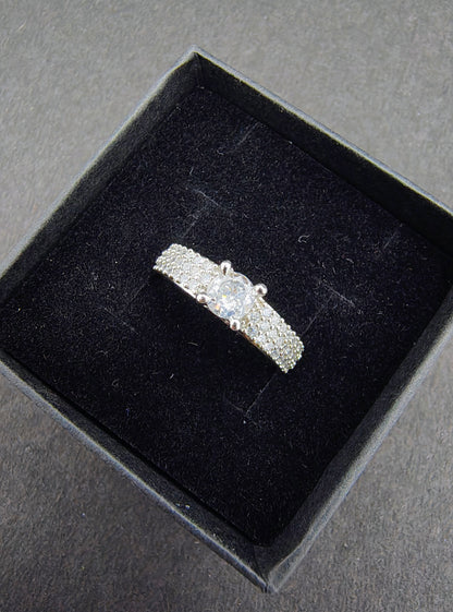 Silver Passionate Love Ring