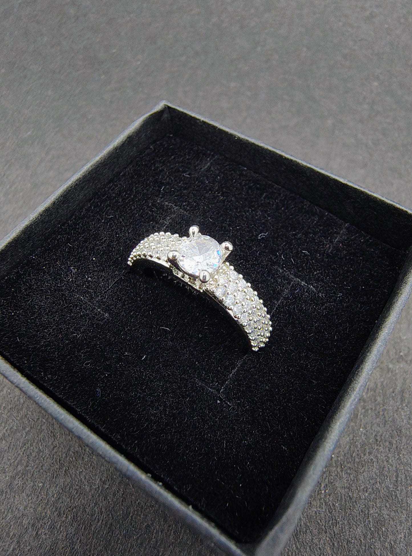 Silver Passionate Love Ring