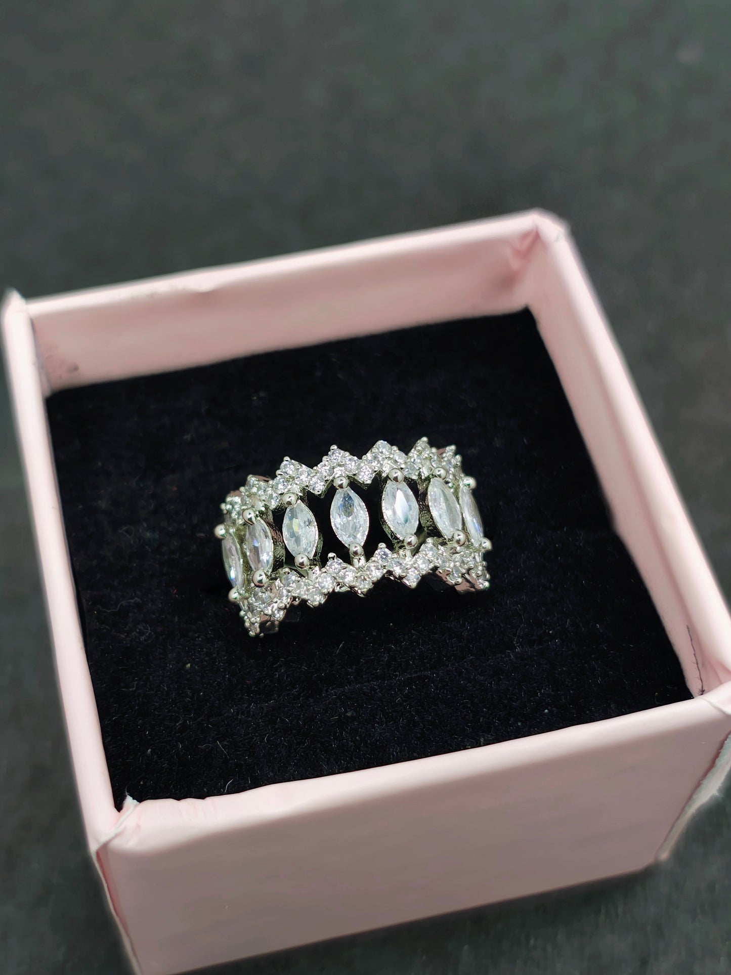 Silver Classic Chain Ring for Him