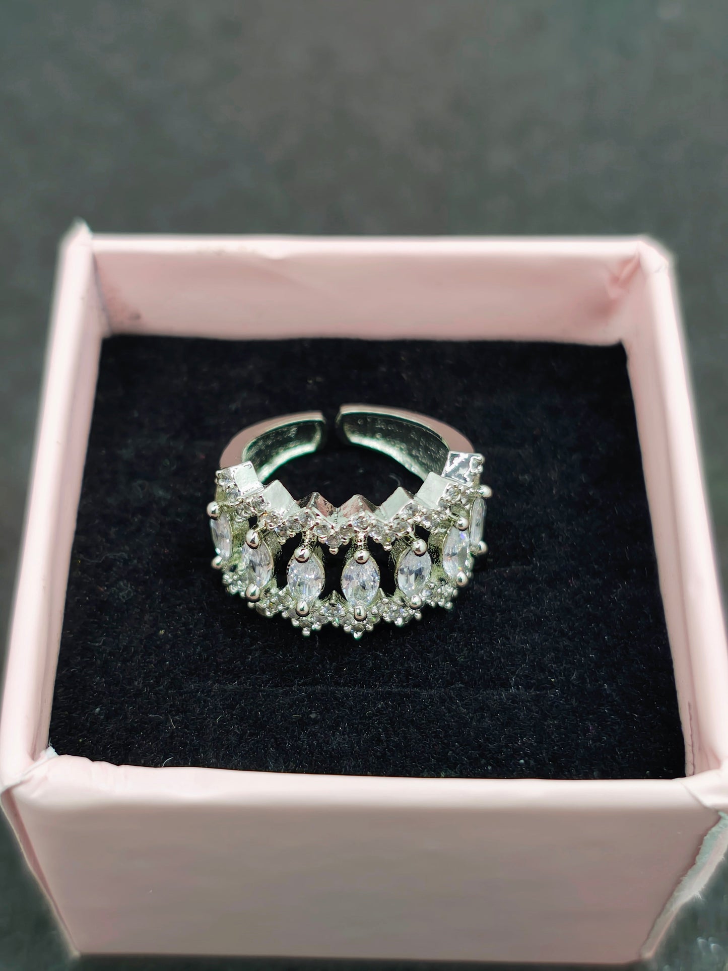 Silver Classic Chain Ring for Him