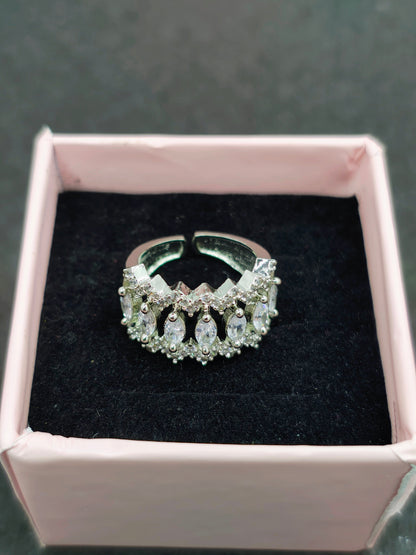 Silver Classic Chain Ring for Him
