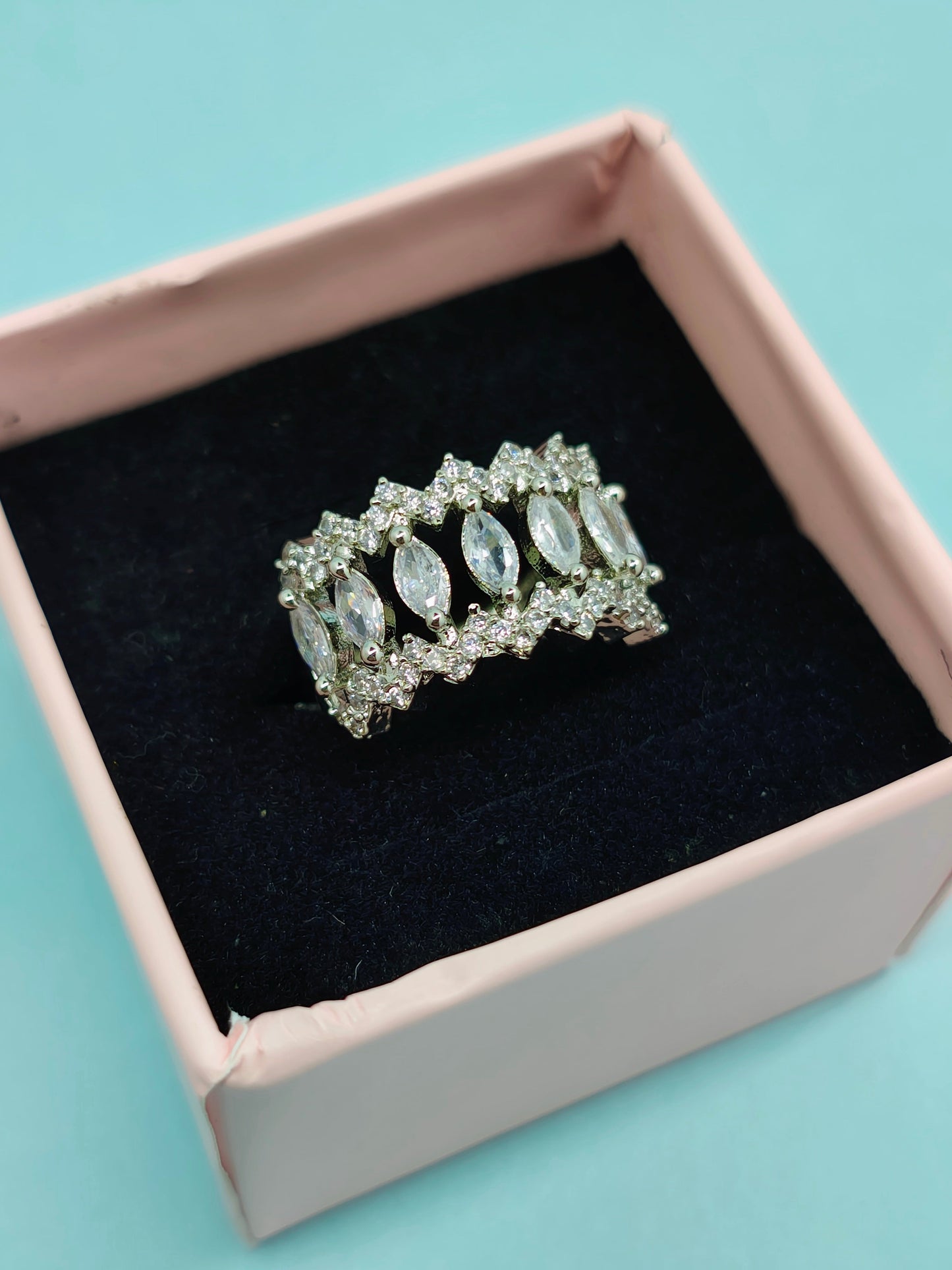 Silver Classic Chain Ring for Him