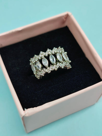 Silver Classic Chain Ring for Him