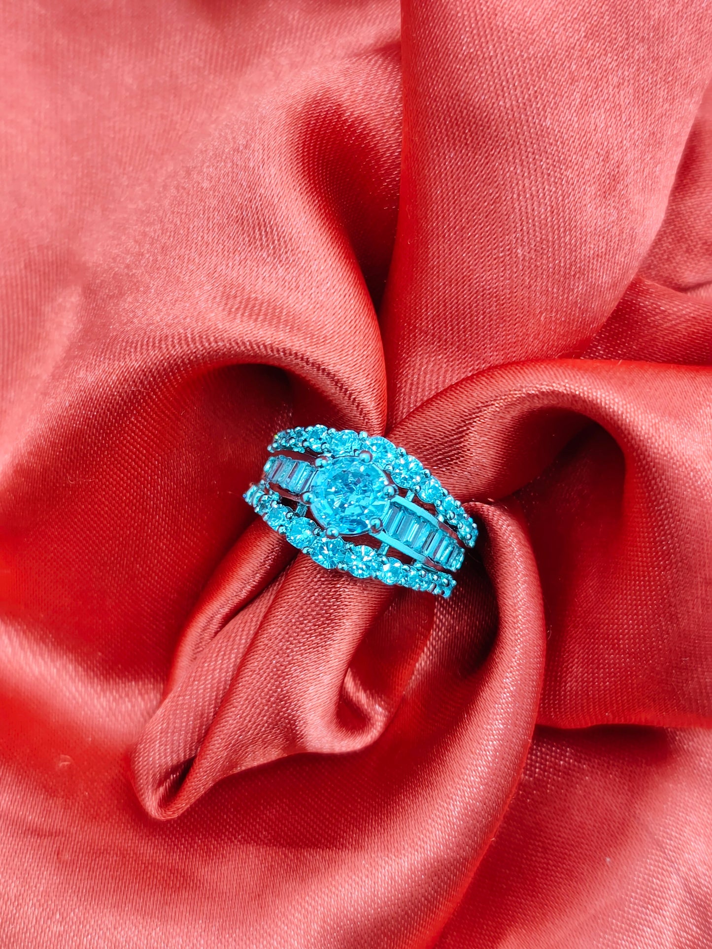 Silver Sparkling Spirits Vanki Ring