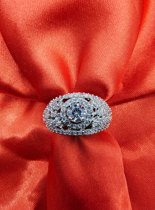 Silver Infinite Grace Ring