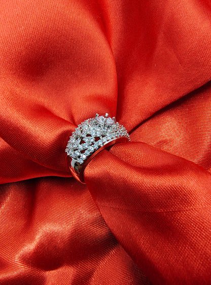 Silver Infinite Grace Ring