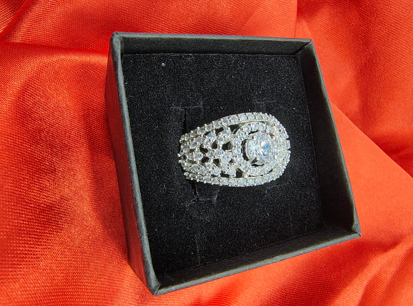 Silver Infinite Grace Ring