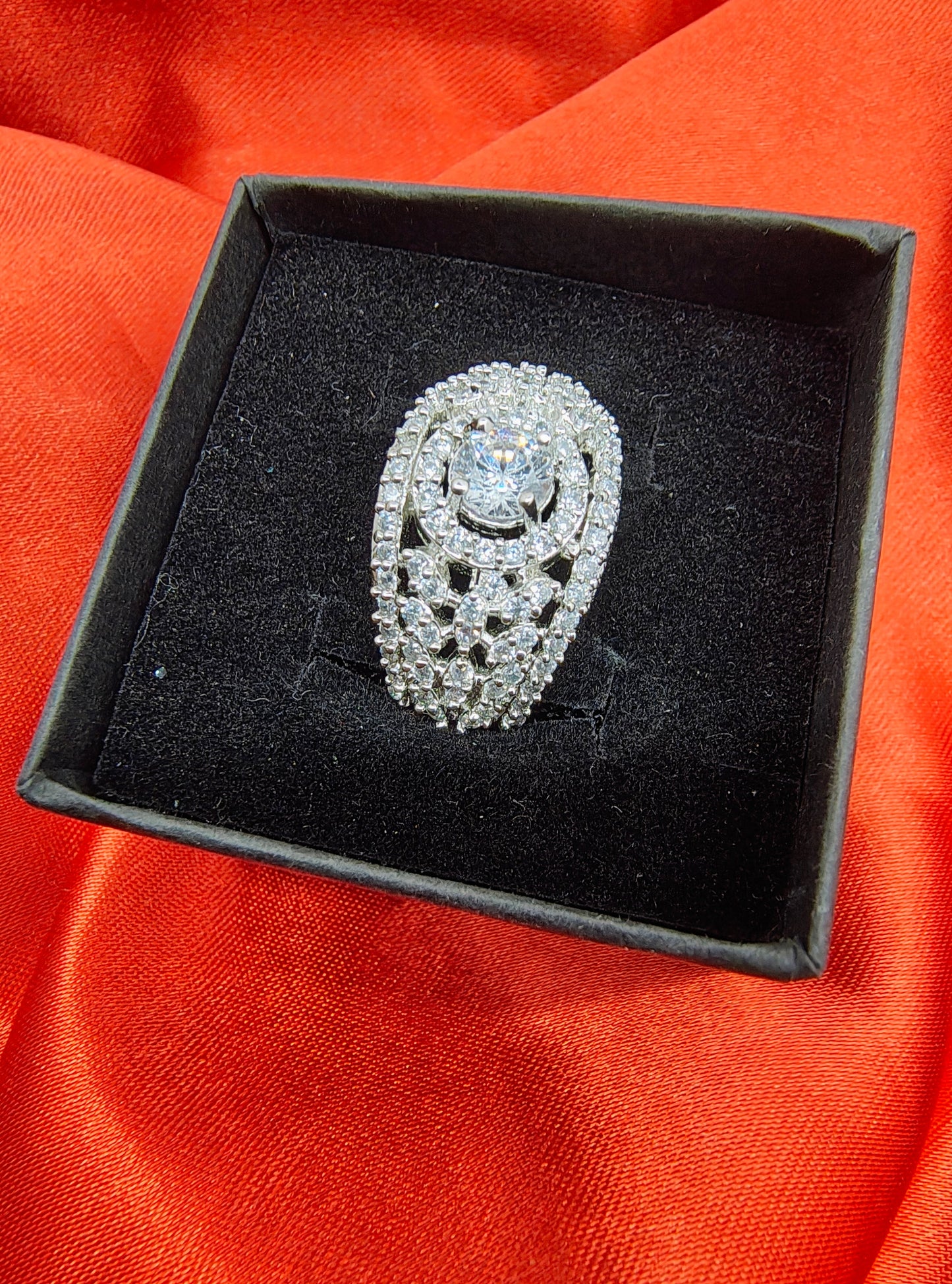 Silver Infinite Grace Ring
