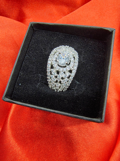 Silver Infinite Grace Ring