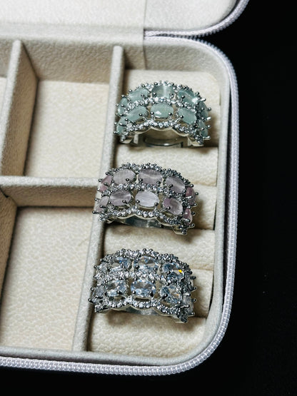 Silver Deeply in Love Ring