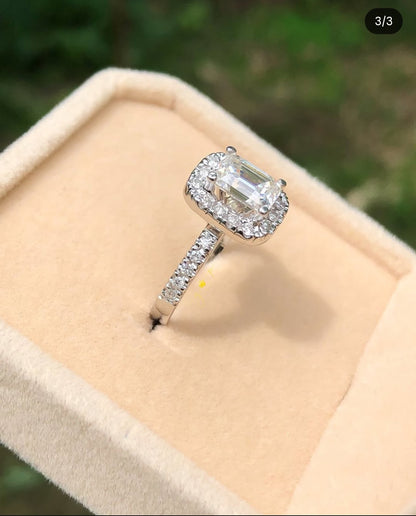 Eternal Embrace Rhodium Plated 925 Sterling Silver Ring (Adjustable)